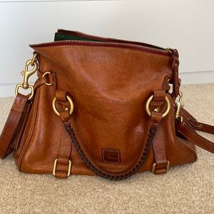 Dooney & Bourke leather hobo bag/ crossbody